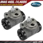 2x Rear Drum Brake Wheel Cylinder For Dodge Plymouth Colt Chrysler Mitsubishi. Fixed Price $25.99.