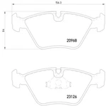 Hella Pagid 355008971 Disc Brake Pad Set For Select 90-06 Jaguar Models. Fixed Price $49.68.
