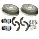 Rear Brake Drum Drums Shoes Spring Kit Wheel Cylinder Fits 1990-1995 Honda Civic. Fixed Price $151.26.