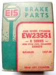 1 - Nos Eis Ew23551 Brake Wheel Cylinder Rambler 5710 5720 5801 5810 5901 5910. Fixed Price $40.00.