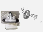 1990-2000 Honda Civic Crx Accord Del Sol Right Rear Wheel Drum Brake Cylinder. Fixed Price $11.95.
