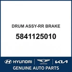 1999-2006 Hyundai Accent Drum Assembly-rear Brake Oem New 5841125010. Fixed Price $188.47.