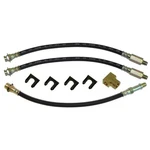 Rubber Brake Hose Kit Front Drum Clips Block 1964 Pontiac Grand Prix 3pc. Fixed Price $67.00.