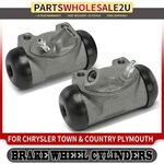 2pcs Front Drum Brake Wheel Cylinder For Chrysler Town & Country Dodge Plymouth. Fixed Price $30.28.