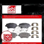 Brake Pads Set Front 16940 Febi 1751951 1765066 1775672 1785193 1848532 Quality. Fixed Price $27.21.