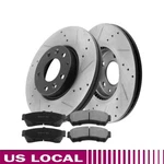 Front Brake Rotors And Pads Kit For Ford Fusion 2007-2012 Lincoln Mkz E5. Fixed Price $78.33.