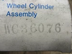 Rear Wheel Cylinder Raybestos # Wc36076 Hydraulic Nos Unused. Fixed Price $19.88.