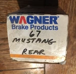 Stop!!!! Wagner Rear Brake Cylinder - F17507 1967 Mustang. Fixed Price $24.99.