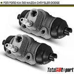 2x Drum Brake Wheel Cylinder For Ford Escort Dodge Neon Kia Chrysler Mazda Rear. Fixed Price $26.28.