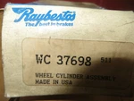 Rear Wheel Cylinder Raybestos # Wc37698 Hydraulic Nos Unused. Fixed Price $11.88.