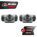 Rear Drum Brake Wheel Cylinder Pair For 2005-2009 Chevrolet Silverado 1500 Lt Wt. Fixed Price $41.11.
