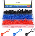 300pcs M6red M8yellow M10black Grease Zerk Fitting Caps Assortment Kit Brake .... Fixed Price $18.83.