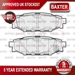 Fits Subaru Xv 2012- 1.6 2.0 D Baxter Rear Brake Pads Set 26696ag051. Fixed Price $48.24.