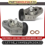 2x Front Left & Right Side Drum Brake Wheel Cylinder For Ford F-250 1961-1964. Fixed Price $28.99.