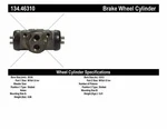 Drum Brake Wheel Cylinder-premium Cylinders Centric 134.46310. Fixed Price $27.13.