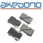 Akebono Pro-act Front Disc Brake Pad Set For 1998-2007 Toyota Land Cruiser Ld. Fixed Price $86.42.