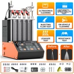 Car Fuel Injector Cleaner Tool 4 Cylinders Cleaning Efi Gasoline Tester Machine. Fixed Price $751.92.