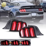 Red Lens Tail Lights For 2015-2023 Ford Mustang Led Sequential Brake Rear Lamps. Fixed Price $268.99.
