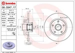 Brembo 08.c647.17 Brake Disc For Fiat,nissan,opel,renault,vauxhall. Fixed Price $177.09.