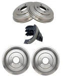 High Quality Rear Brake Shoe And Drum Kit Fits Honda Civic 01 05 4 Lug Vehicles. Fixed Price $162.52.