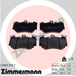 Zimmermann 23961.170.1 Brake Pad Set, Disc For Porsche. Fixed Price $124.91.