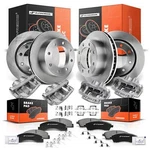 A-premium Disc Rotors &brake Pad& Caliper Front & Rear For Ford F-250 Super Duty. Fixed Price $1034.99.