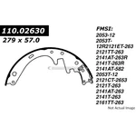 For Ford Customline Ltd International 1000c Centric Rear Brake Shoe Set Gap. Fixed Price $53.41.