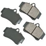 Disc Brake Pad Set Akebono Eur738. Fixed Price $106.82.