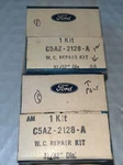 Genuine Ford C5az-2128a W.c. (pair Of) Repair Kits Free Shipping. Fixed Price $13.89.