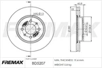 Remax Bd-5207 Brake Disc For Hyundai, Kia. Fixed Price $52.45.