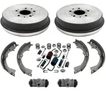Rear Brake Drums & Shoes For Toyota Tacoma 1997-2004 5 Lugs Wheel Drive. Fixed Price $215.00.