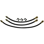 Brake Hose Kit Rubber Flex Drum Brakes 1956-60 Oldsmobile 88 98 3pc. Fixed Price $53.00.
