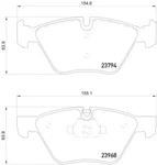 Genuine Hella Pagid Disc Brake Pad Set 355011321. Fixed Price $77.75.
