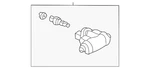 Genuine Honda Wheel Cylinder 43300-s7b-003. Fixed Price $113.13.