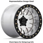Kmc Wheels S0986 Grenade Beadlock 15"x6" Wheel, 5x114.3 Bolt Pattern - Machined. Fixed Price $380.92.