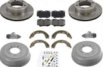 6 Lug Front & Rear Brake Kit W/ Wheel Cylinders For Tacoma 99-03 4 Drive. Fixed Price $430.00.