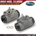2x Front Left & Right Drum Brake Wheel Cylinder For Ford F-250 Jeep Cj5 Mercury. Fixed Price $27.68.