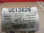 Wheel Cylinder # Wc13826 Nos Unused Hydraulic Ab & S Coni-seal Brand. Fixed Price $9.88.