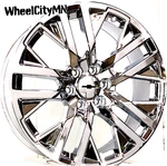 22" Chrome Ses Oe 5903 Replica 84570333 Wheels Fits 2024 Chevy Tahoe Ltz 6x5.5. Fixed Price $1799.99.