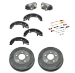 Rear Brake Drum, Shoe, Hardware & Wheel Cylinder Set 9 Pcs For Ford Taurus. Fixed Price $163.95.