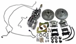 1959-1964 Chevrolet Front Disc Brake Conversion Chrome Booster Master Cylinder. Fixed Price $599.00.