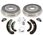 For 2012-2018 Ford Focus S Se Rear Drums Brake Shoes Wheel Cylinders Hardware. Fixed Price $226.00.