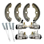 4 Front Brake Wheel Cylinders W/shoes For Honda Trx400fa/fga Rancher 400 2004-07. Fixed Price $88.92.