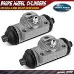2x Rear Left & Right Drum Brake Wheel Cylinder For Chevy Blazer S10 Gmc Safari. Fixed Price $24.88.