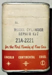 Nos Ford Fomoco Wheel Cylinder Repair Kit 21a-2221 Sealed. Fixed Price $20.00.