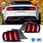 Sequential Led Tail Lights For 2015-2023 Ford Mustang Rear Brake Lamps Black Red. Fixed Price $268.99.