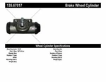 Rr Wheel Brake Cyl Centric Parts 135.67017. Fixed Price $21.02.