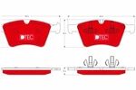 Trw Gdb1797dte Brake Pad Set, Disc For Mercedes-benz. Fixed Price $100.52.
