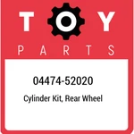 04474-52020 Toyota Cylinder Kit, Rear Wheel 0447452020, New Genuine Oem Part. Fixed Price $36.19.