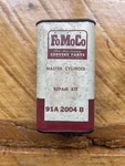Nos/oem Ford Master Cylinder Repair Kit - Sealed In Can #91a -2004-b. Fixed Price $29.00.